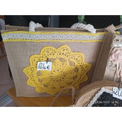sac décors crochetés